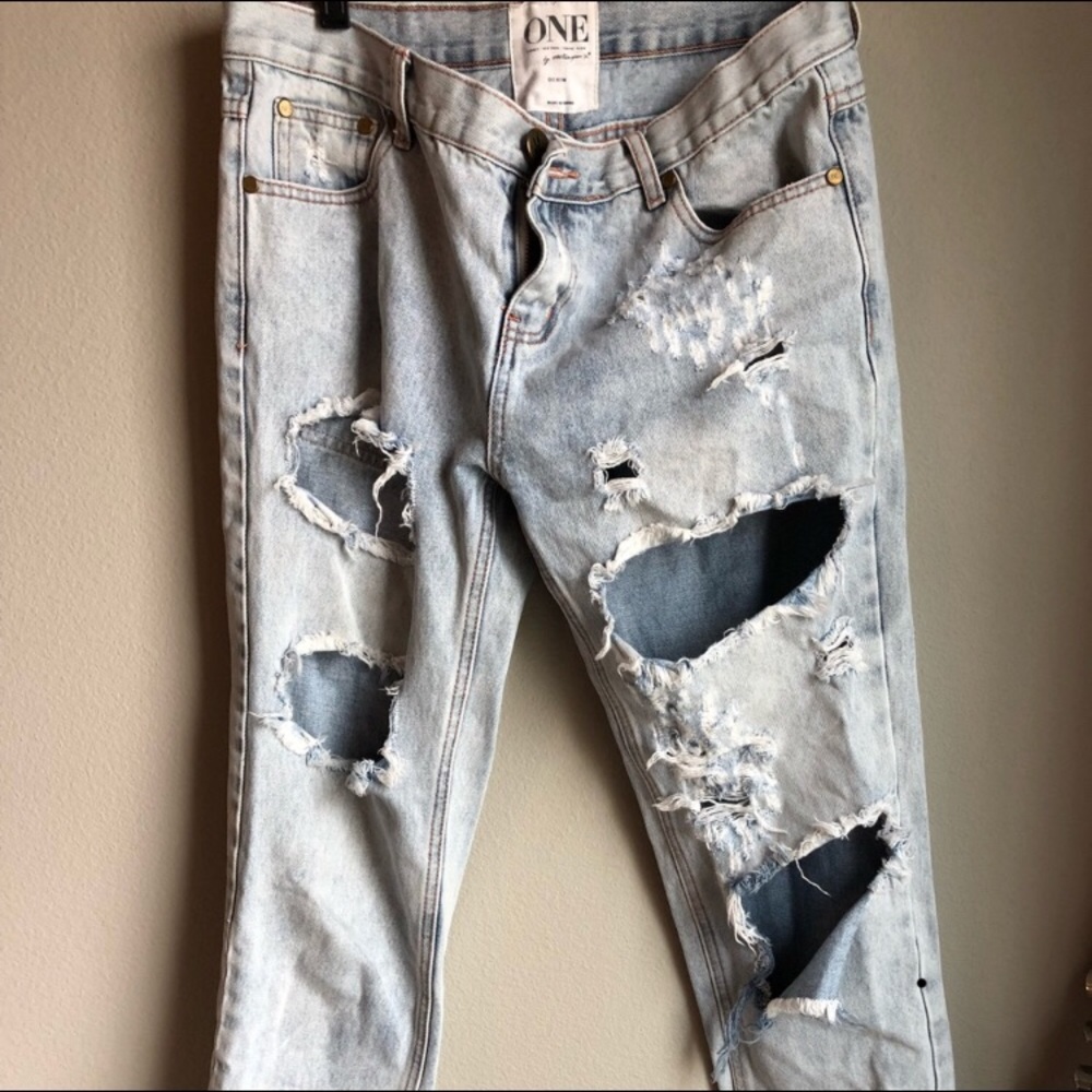 One Teaspoon Boyfriend Jeans 29